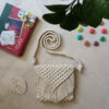 Macrame Sling Bag Handwoven for Women Model Boho