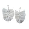 Macrame Tassel Earrings for Women Model Leaf