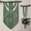 Macrame Wall Hanging & Plant Holder Set Tapestry Art Bohemian