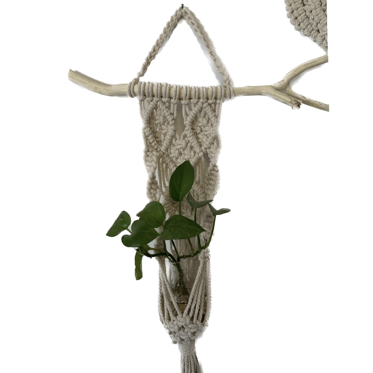 Macrame Wall Hanging Tapestry Art Bohemian Model Owl