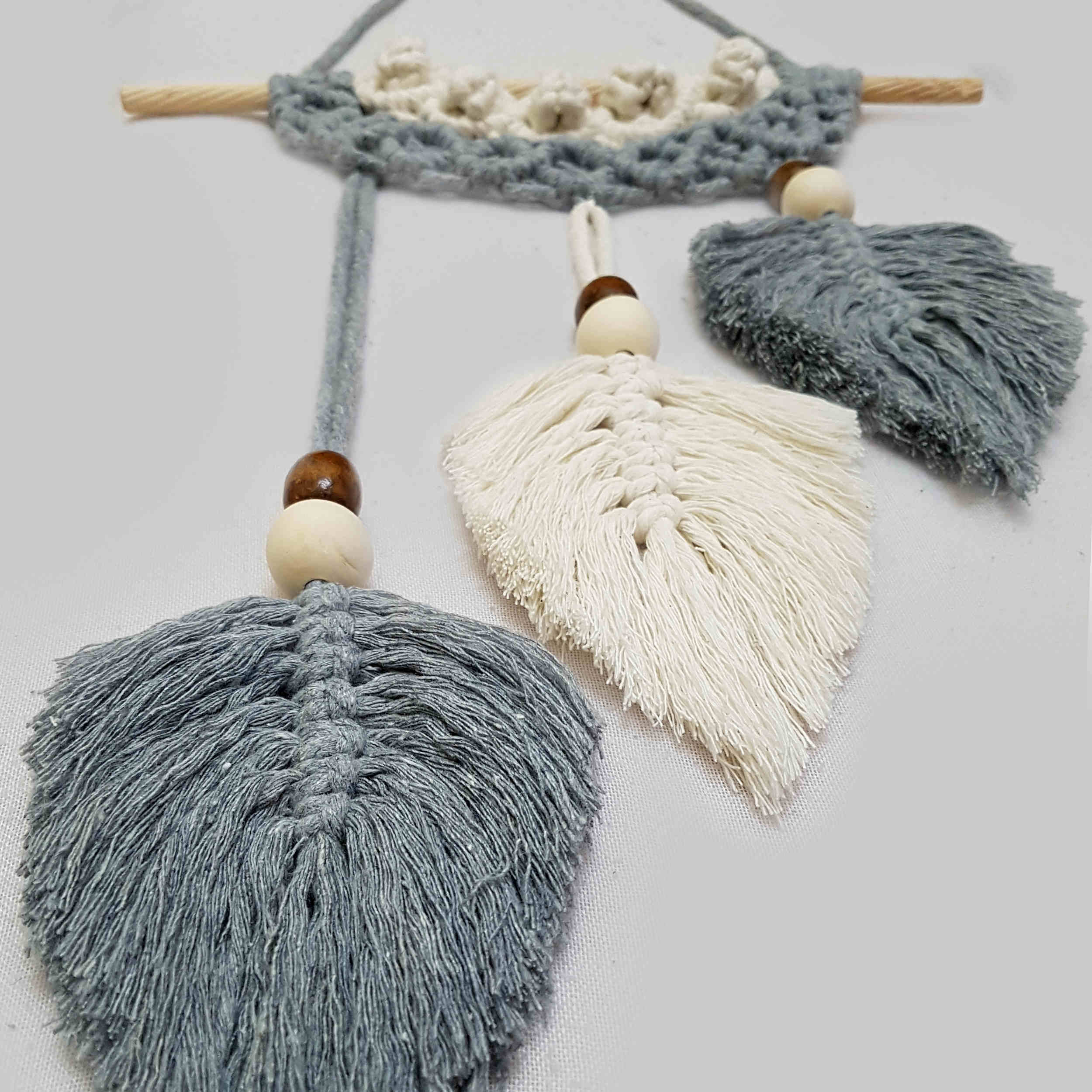 Macrame Wall Hanging Tapestry Art Bohemian Model Swing