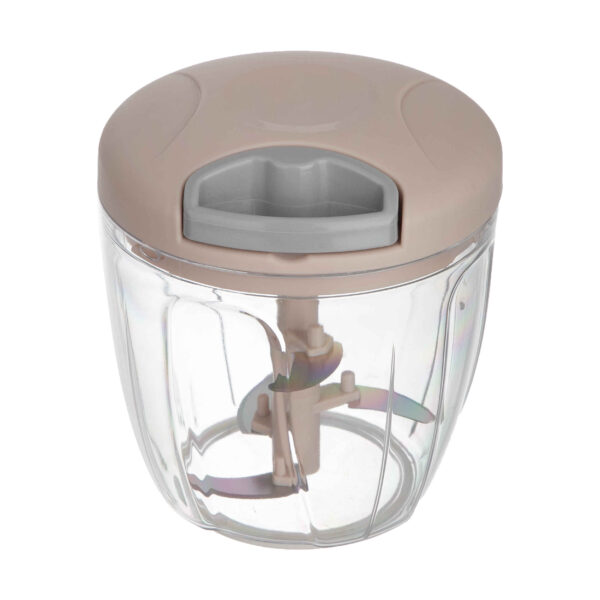 Manual Vegetable Hand Chopper with Blades Stainless Steel