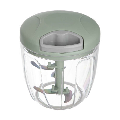 Manual Vegetable Hand Chopper with Blades Stainless Steel