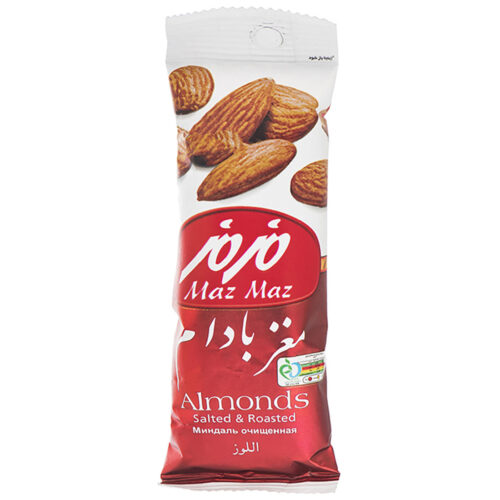 Maz Maz Salted & Roasted Almonds 37gr (x10)