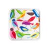 Melamine Serving Tray Lightweight & Durable Bird Design