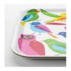 Melamine Serving Tray Lightweight & Durable Bird Design
