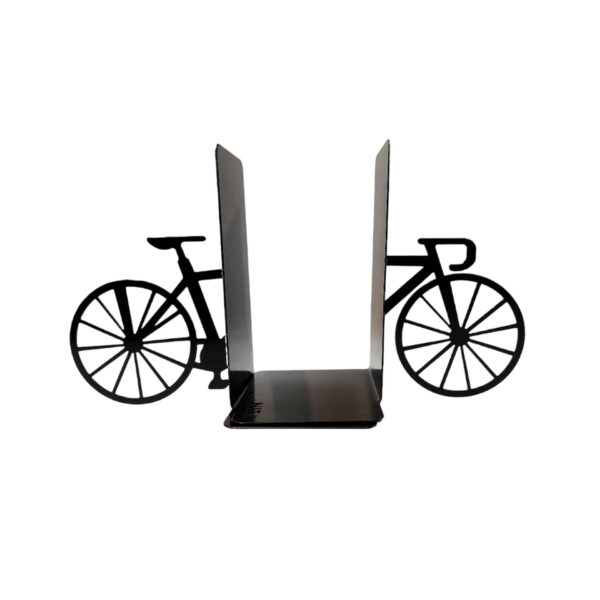 Bicycle Design Metal Art Bookend – Fun for Youth Rooms or Urban Décor