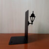 Street Lamp Design Metal Art Bookend – Charming for Cozy Corners
