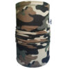 Multifunctional Sports Tube Scarf with Camouflage Design