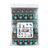 Multifunctional Sports Tube Scarf with Geometric Design