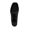 Natural Leather Loafers High Heels Shoes for Women