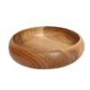 Natural Wooden Bowl Made of Walnut Wood