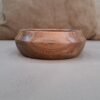 Natural Wooden Bowl Made of Walnut Wood for Home Decoration