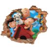 Nursery 3D Wall Sticker for Baby's Room Model Snoopy & His Friends