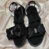 Open Toe Casual Flat Sandals for Women Model Bow