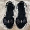 Open Toe Casual Flat Sandals for Women Model Bow