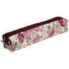 Pencil Pouch Floral Design with Zipper for School & Office Supplies