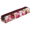 Pencil Pouch Floral Design with Zipper for School & Office Supplies