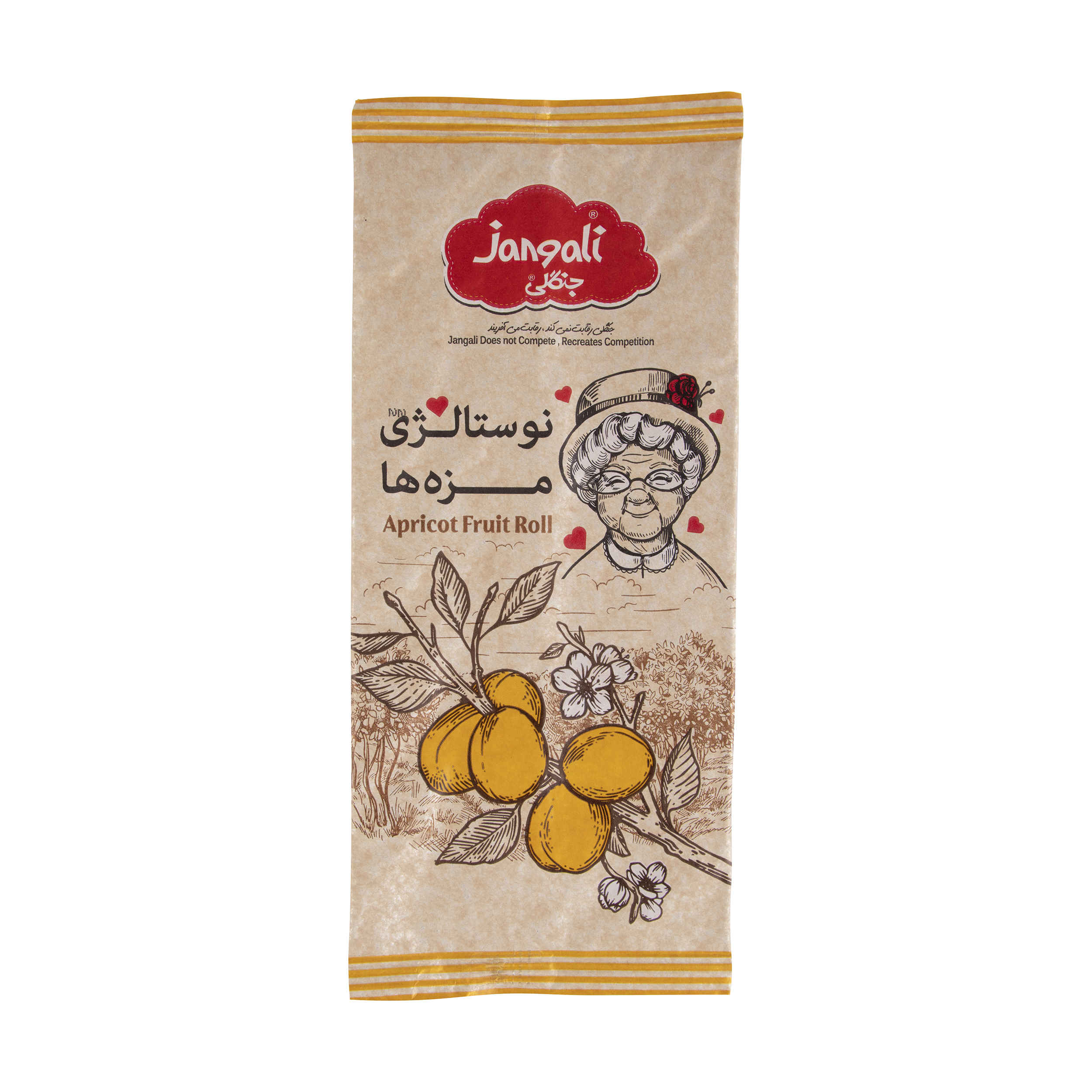 Persian Apricot Fruit Roll Lavashak Fruit Leather 12 Pcs (2x)