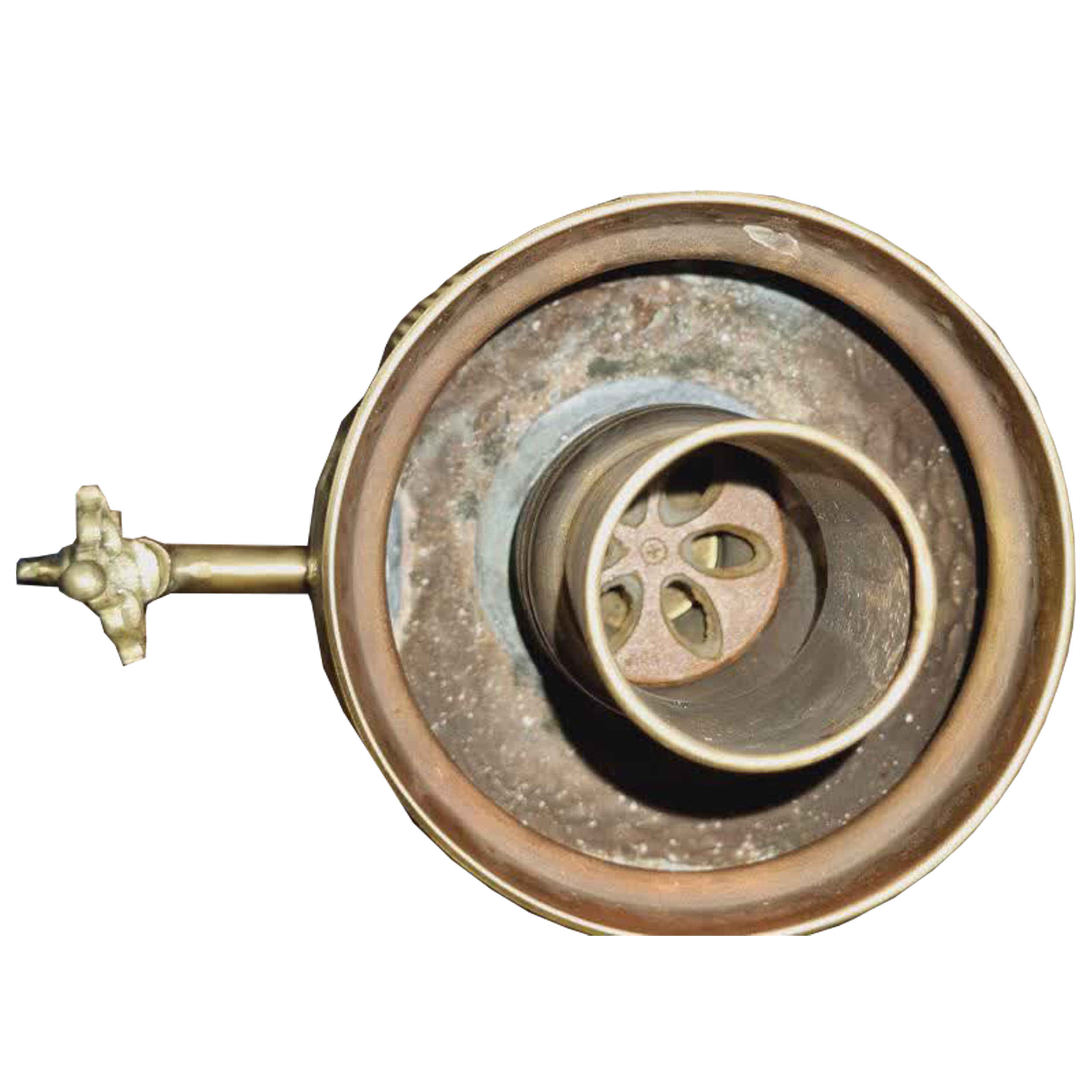 Persian Brass Samovar Decorative Charcoal Tea Maker 4.5 Liter