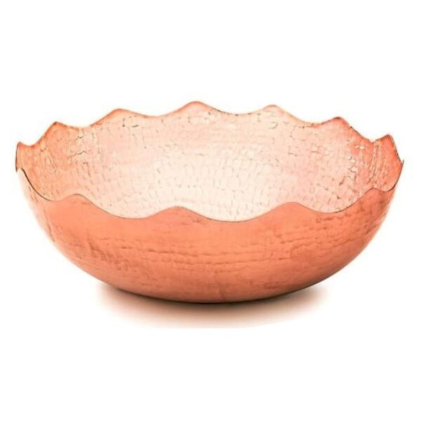 Persian Copper Serving Bowl Hammered Traditional Model Sardar
