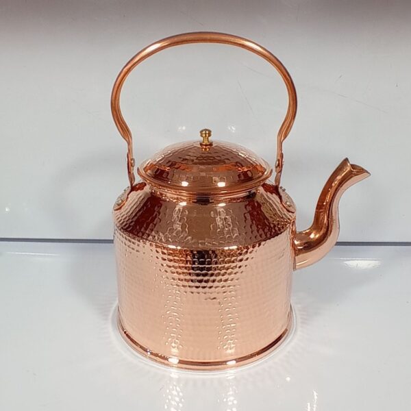 Persian Copper Tea Kettle Durable Stovetop Traditional Hammered Simin