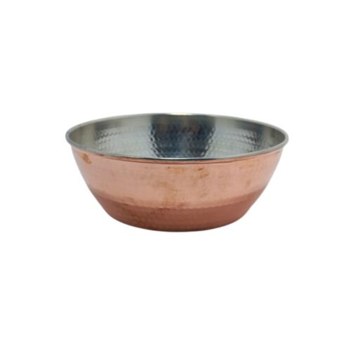 Persian Hammered & Handcrafted Copper Mixing Bowl – Farzan