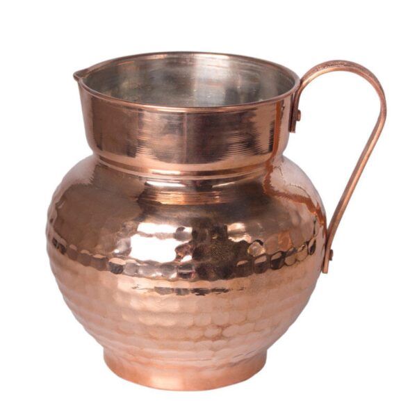 Persian Copper Pitcher Handmade & Hammered Model Bardiya
