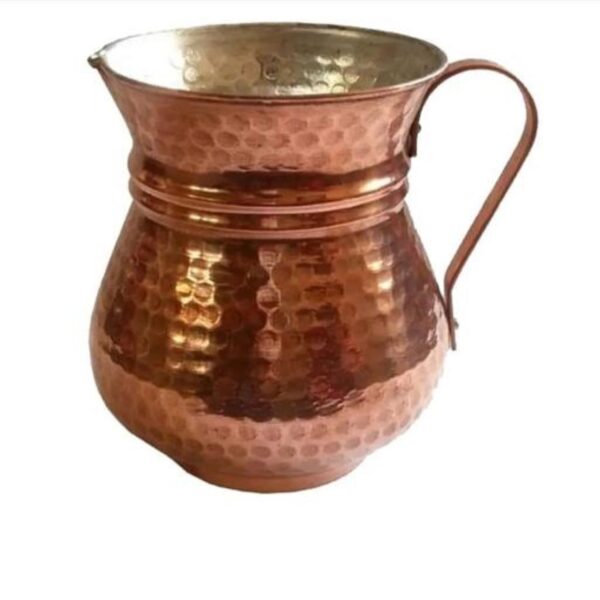 Persian Copper Pitcher Handmade & Hammered Model Rima