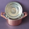 Persian Copper Stock Pot - Hammered Tin Inside Model Taham