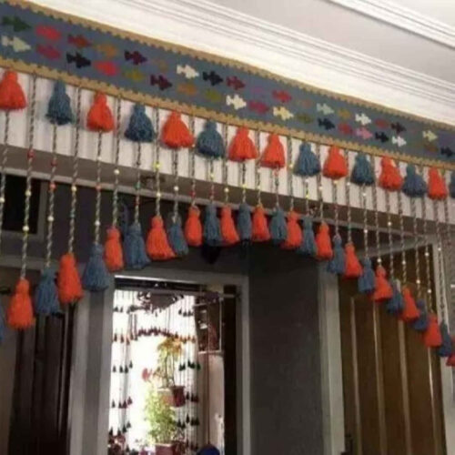 Persian DIY Tassel Wall Hanging Traditional Kilim Design Model Mehr