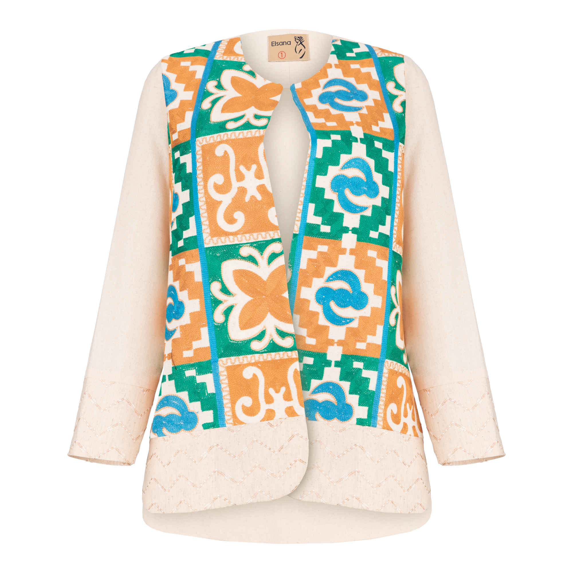 Persian Embroidered Manto for Women Model Soroush