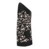 Persian Embroidered Manto with Floral Design for Women in Black