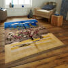 Persian Gabbeh Rug with Wool Original Handwoven in Shiraz Jungle