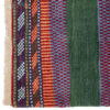 Persian Gabbeh Rug with Wool Original Handwoven in Yasouj Striped