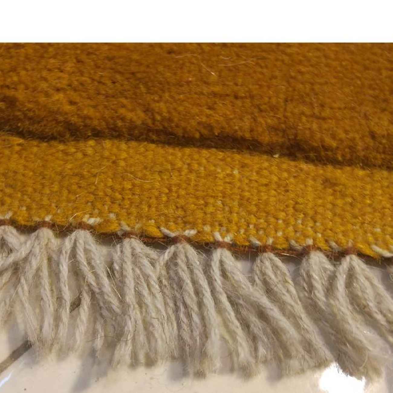 Persian Gabbeh Wool Rug Genuine Handwoven in Fars Checkered