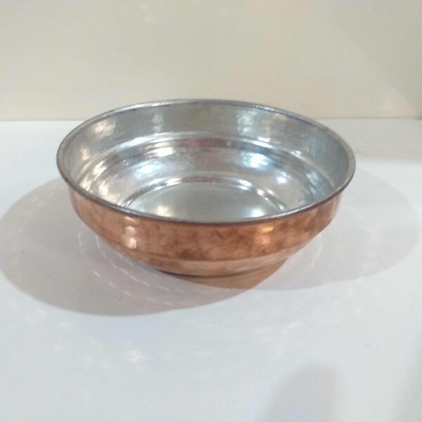 Persian Hammered & Handcrafted Copper Mixing Bowl - Soraya