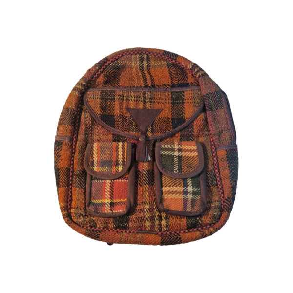 Persian Kilim Backpack with Ethnic Design for Women Model Shiraz