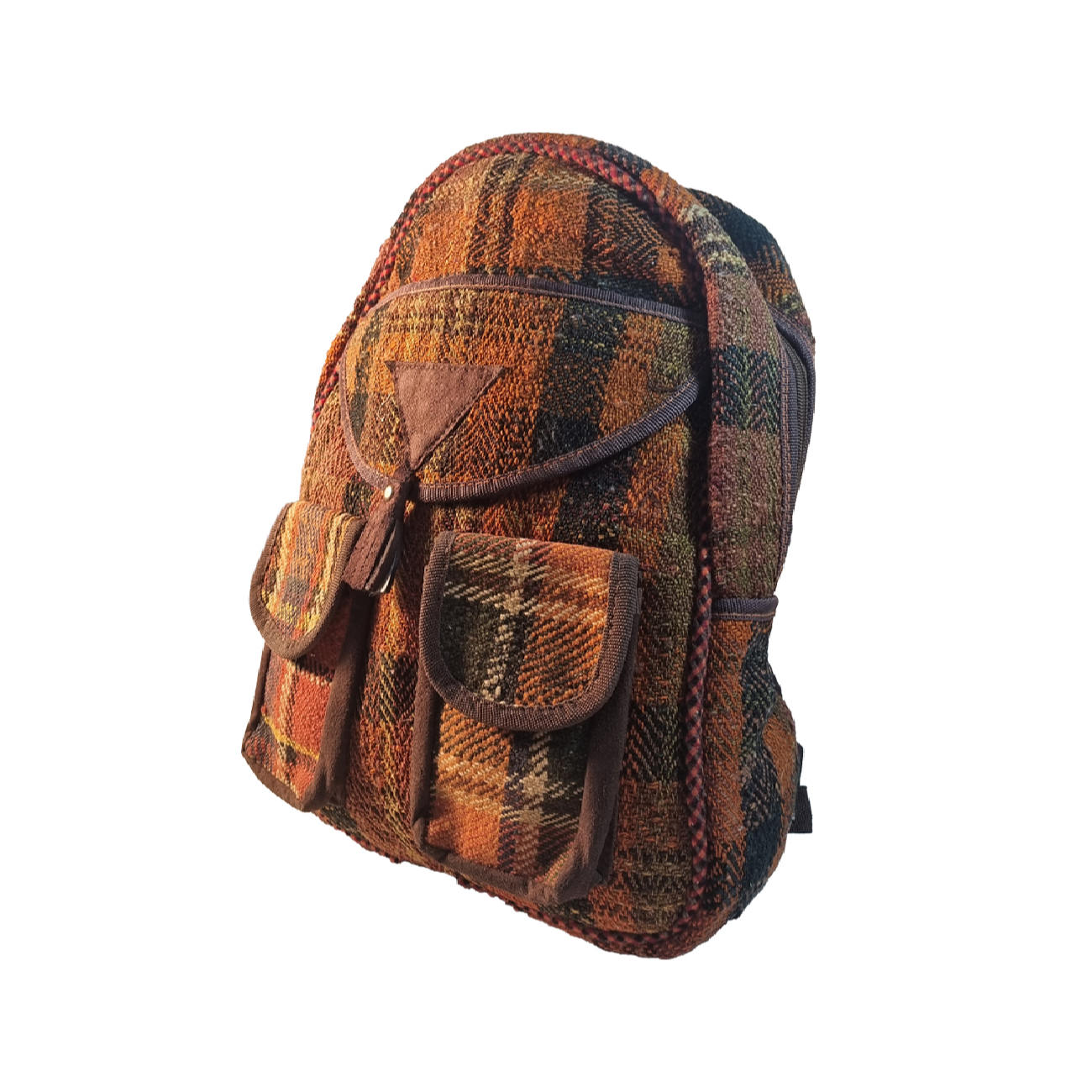 Persian Kilim Backpack with Ethnic Design for Women Model Shiraz