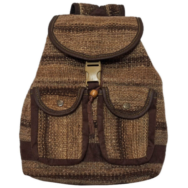 Persian Kilim Casual Backpack with Ethnic Design Handmade