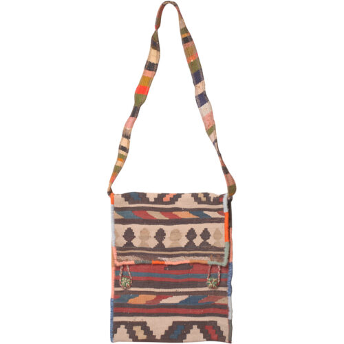 Kilim Crossbody Bag with Handcrafted Ethnic Style for Women
