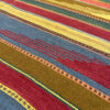 Persian Kilim Rug with Wool Genuine Handwoven in Shiraz Striped