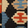 Persian Kilim Rug with Wool Handwoven in Fars Geometric Qashqai