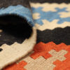 Persian Kilim Rug with Wool Handwoven in Fars Geometric Qashqai
