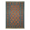 Persian Kilim Rug with Wool Handwoven in Fars Geometric Qashqai