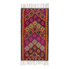 Persian Kilim Rug with Wool Handwoven in Tehran Qashqai Pink