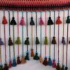 Persian Kilim Tassel Wall Hanging Traditional Handwoven Model Curtain