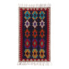 Persian Kilim Wool Rug Handwoven in Tehran Geometric