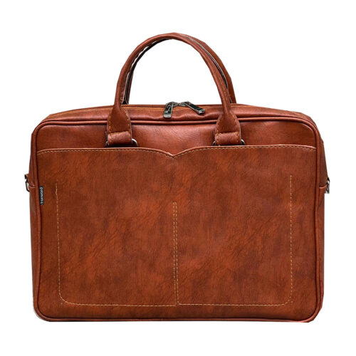 Persian Leather Briefcase for Office – Cube Model