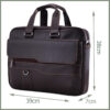 Persian Leather Briefcase for Office - NU-1273